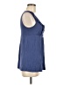 Ella Moss Blue Sleeveless Blouse Size M - photo 4
