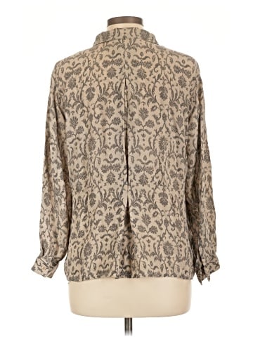 Jones New York Long Sleeve Silk Top (view 2)