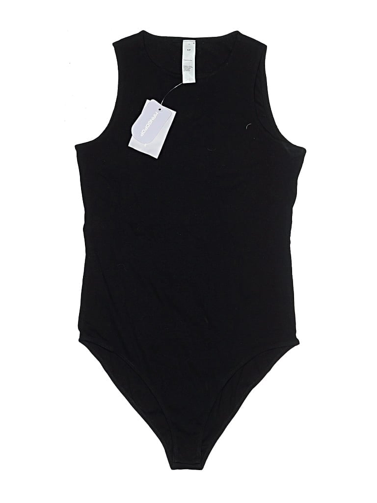 Pre-owned Unbranded Bodysuit In Black