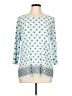 JM Collection Teal 3/4 Sleeve T-Shirt Size L - photo 1