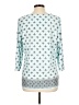 JM Collection Teal 3/4 Sleeve T-Shirt Size L - photo 2