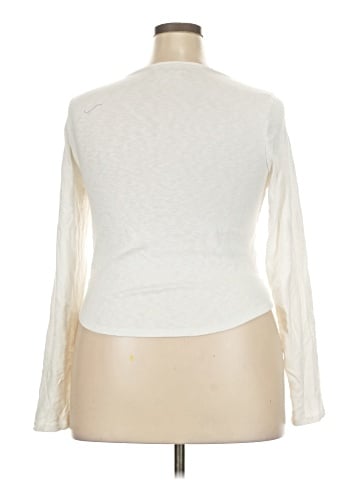 Madewell Split-Neck Long-Sleeve Tee (view 2)