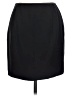 Bebe Solid Black Formal Skirt Size 10 - photo 2