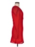 Olivaceous Red Cocktail Dress Size M - photo 4