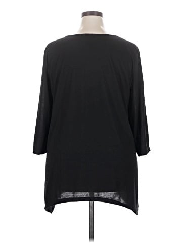 Karen Brooks 3/4 Sleeve Top (view 2)