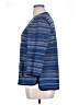 MING WANG Stripes Blue Jacket Size XL - photo 5