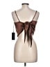 J for Justify Brown Sleeveless Blouse Size L - photo 2