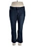 Natural Reflections Solid Blue Jeans Size 18 (petite) - photo 1