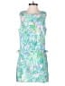 Lilly Pulitzer 100% Polyester Tropical Green Romper Size 2 - photo 1