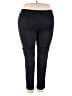 Lands' End 100% Polyester Solid Black Active Pants Size XXL - photo 2