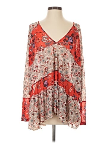 Free People Long Sleeve Blouse (view 1)