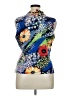 Jon Den Blue Sleeveless Blouse Size XL (estimated) - photo 2