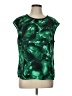 Eva Longoria 100% Polyester Green Sleeveless Blouse Size L - photo 1