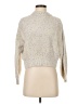H&M Metallic Gray Turtleneck Sweater Size XS - photo 1