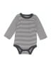 Cat & Jack Stripes Black Long Sleeve Onesie Size 3-6 mo - photo 1