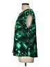 Eva Longoria 100% Polyester Green Sleeveless Blouse Size L - photo 5