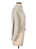 H&M Metallic Gray Turtleneck Sweater Size XS - photo 4