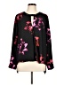 Vince Camuto 100% Polyester Black Long Sleeve Blouse Size L - photo 1