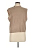 Shein 100% Acrylic Tan Sweater Vest Size 6 - photo 1