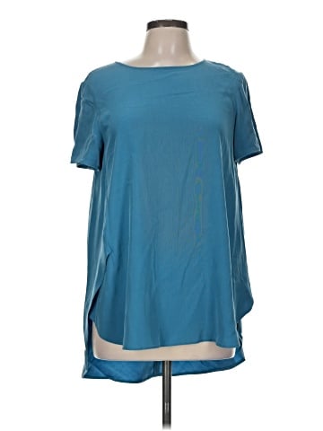 Lafayette 148 New York Short Sleeve Top (view 1)
