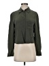 Equipment Green Long Sleeve Blouse Size S - photo 1