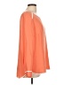 Liz Claiborne 100% Polyester Color Block Orange Long Sleeve Blouse Size L - photo 4