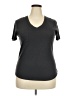 Remade Black Short Sleeve Top Size XL - photo 1