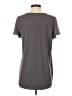 Ann Taylor Gray Short Sleeve Top Size S - photo 2