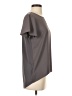 Ann Taylor Gray Short Sleeve Top Size S - photo 4