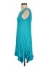 Logo Layers Solid Teal Casual Dress Size XS - photo 5
