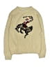 Old Navy 100% Cotton Graphic Tan Pullover Sweater Size 8 - photo 1
