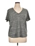 Boston Proper Tweed Gray Short Sleeve T-Shirt Size XL (estimated) - photo 1
