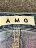 AMO 100% Cotton Blue Jeans Size 27 waist - photo 7
