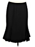 Anne Klein 100% Polyester Solid Black Formal Skirt Size 8 - photo 1