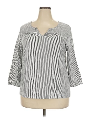 Lands' End 3/4 Sleeve T-Shirt (view 1)
