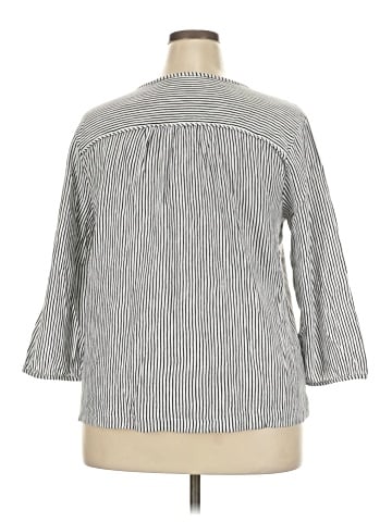 Lands' End 3/4 Sleeve T-Shirt (view 2)