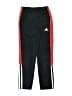 Adidas 100% Polyester Black Track Pants Size 6 - photo 1