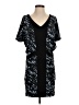 BCBGeneration Graphic Black Casual Dress Size S - photo 1
