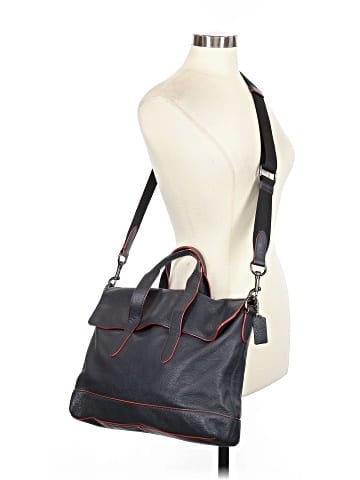 Coach Factory Leather Messenger (view 2)