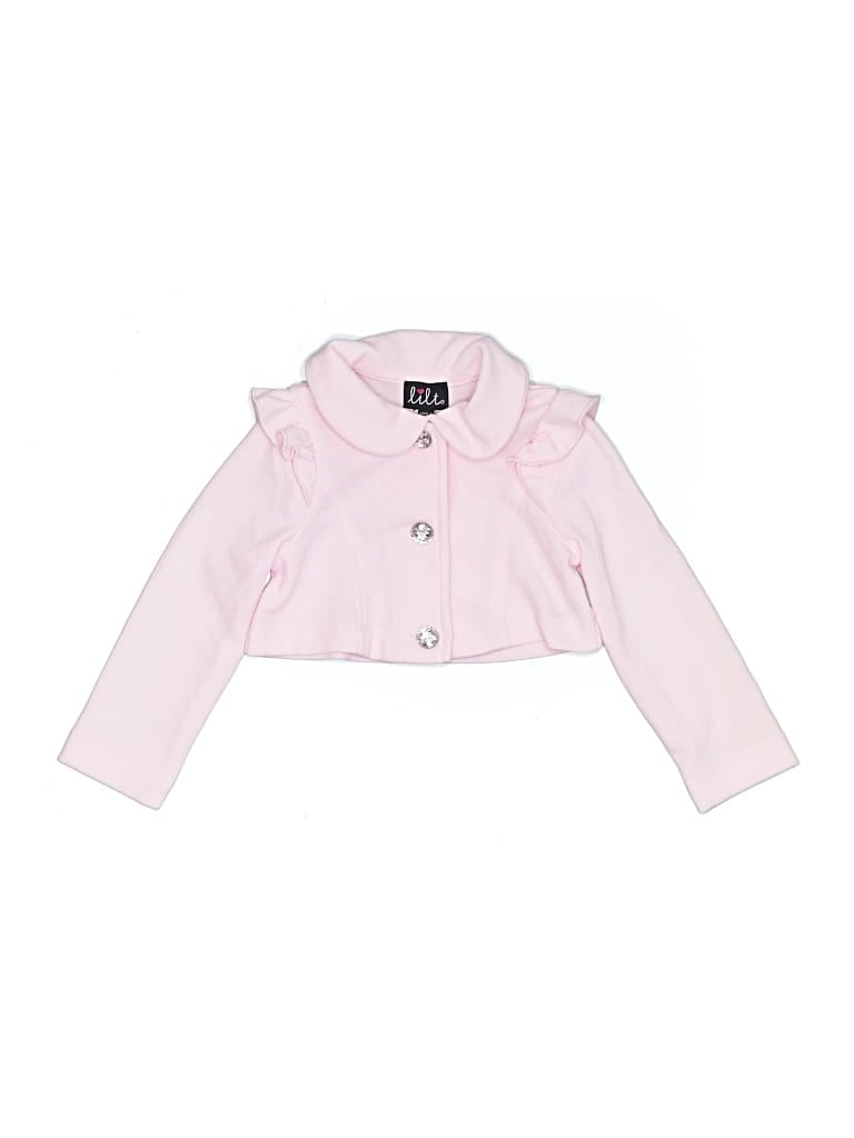 Pre-owned Lilt Kids' Jacket In Pink