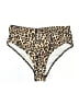Unbranded Animal Print Gold Swimsuit Bottoms Size M - photo 1