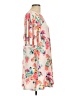 Assorted Brands Floral Ivory Casual Dress Size L - photo 4