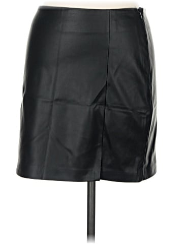Topshop Faux Leather Skirt (view 1)