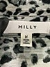 Milly Animal Print Silver Long Sleeve Blouse Size M - photo 7