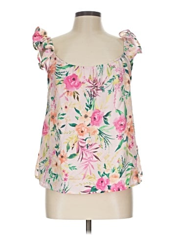 Blu Pepper Sleeveless Blouse (view 1)