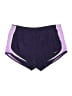 Nike 100% Polyester Color Block Purple Athletic Shorts Size M - photo 1