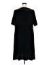 Lands' End Solid Black Casual Dress Size 2X - photo 2