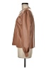 LA Made Brown Long Sleeve Blouse Size M - photo 5