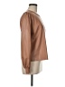 LA Made Brown Long Sleeve Blouse Size M - photo 4