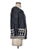 Lucky Brand Blue 3/4 Sleeve Blouse Size S - photo 4